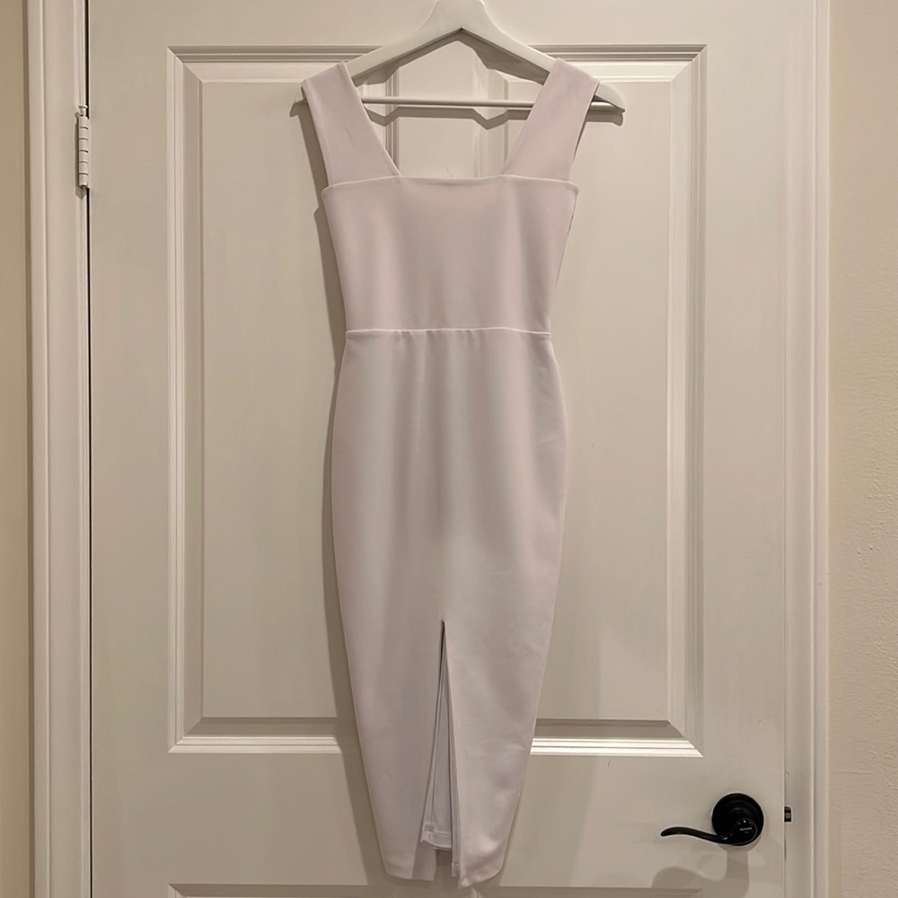 Nookie Square Neck Midi Dress